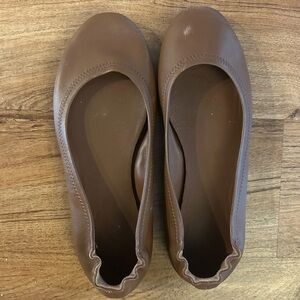 Quince Leather Ballet Flats